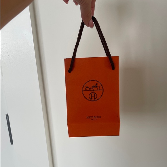 Mini size Hermès Vibrant Orange Bag - Picture 3 of 3